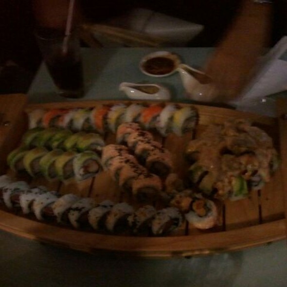 Blackjack sushi roll