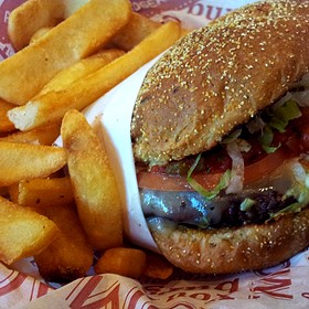 robin burnin love burger