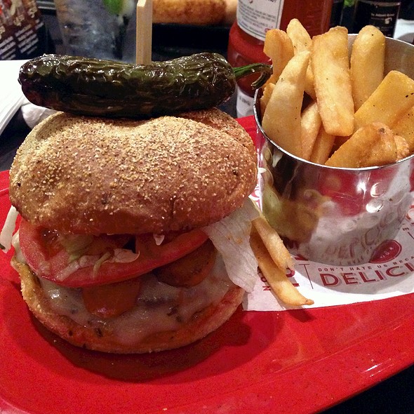 robin burnin love burger