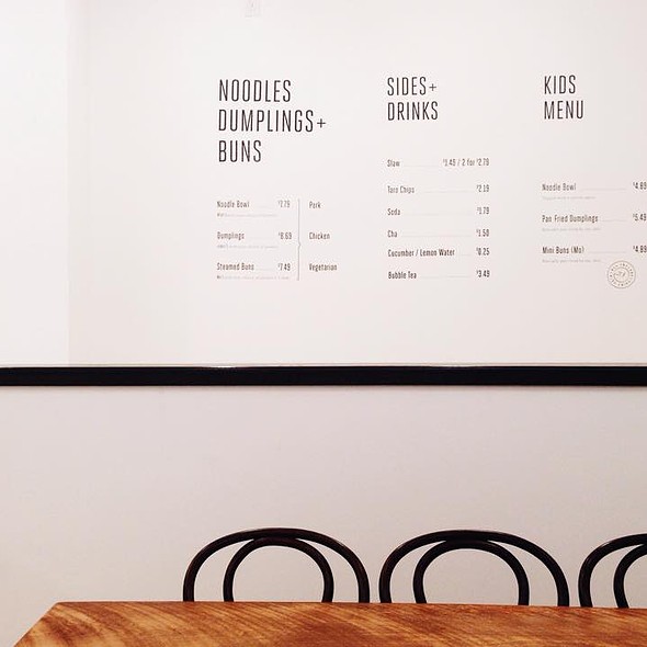 three fold menu