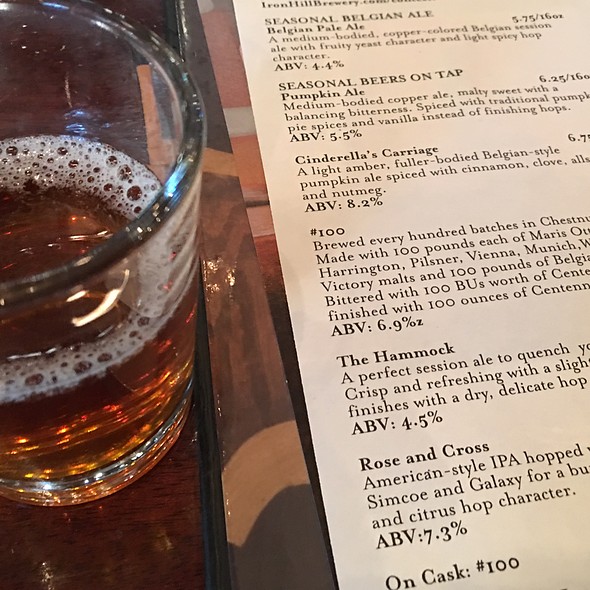 Iron Hill Brewery Chestnut Hill Restaurant Philadelphia, PA OpenTable