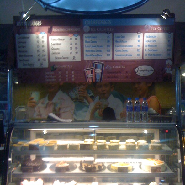 Everything Nice Cake Shop & Cafe (SM Baguio) Menu - Baguio ...