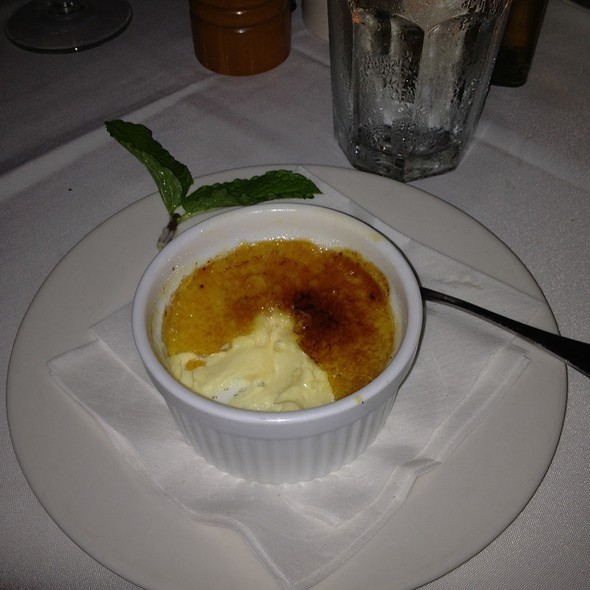 Vanilla Creme Brulee - Pasta da Pulcinella, Atlanta, GA