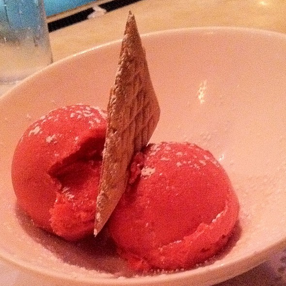 Raspberry Sorbet - Sotto Sopra, Baltimore, MD