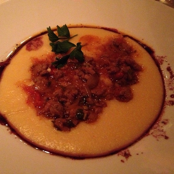 Sasicce Alla Padella Con Polenta Soffice - Part Of Cuorerosso Wine Dinner - La Grotta, Atlanta, GA