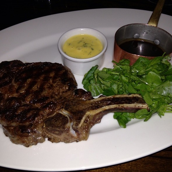 Grilled 35 Day Aged Aberdeen Angus Rib Eye Steak Grilled 35 Day Aged Aberdeen Angus Rib Eye Steak