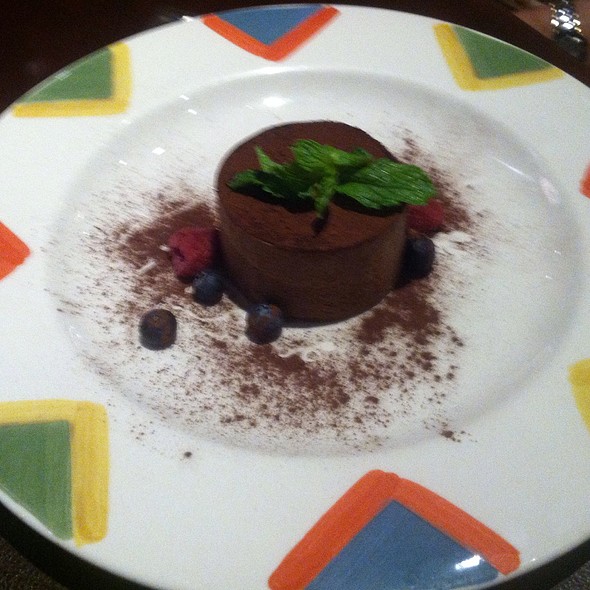 Dark Chocolate Mousse - Osteria 177, Annapolis, MD