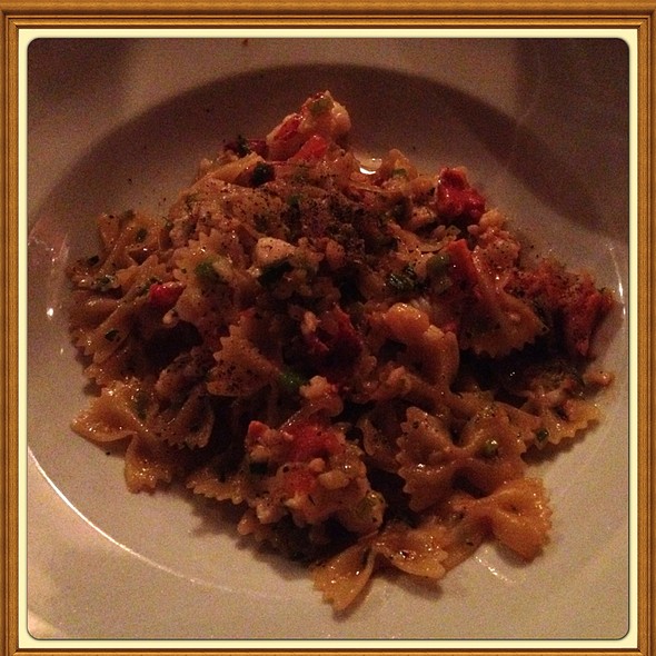Bowtie Pasta With Maine Lobster - Antica Posta, Atlanta, GA