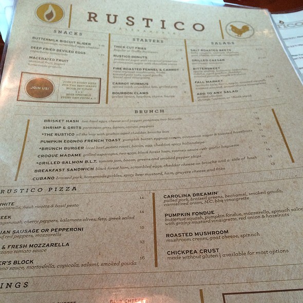 Rustic Pizza Kitchener Menu Rustic Pizza Kitchener Menu