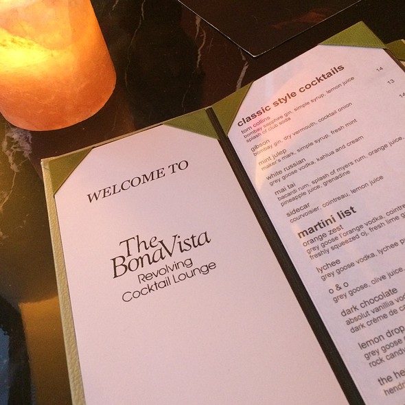 Bonavista Revolving Lounge at The Westin Bonaventure Hotel Restaurant Los Angeles, CA OpenTable