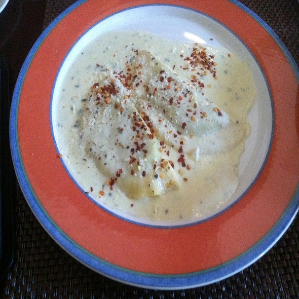 Ravioli with sage and butter - Antica Posta, Atlanta, GA